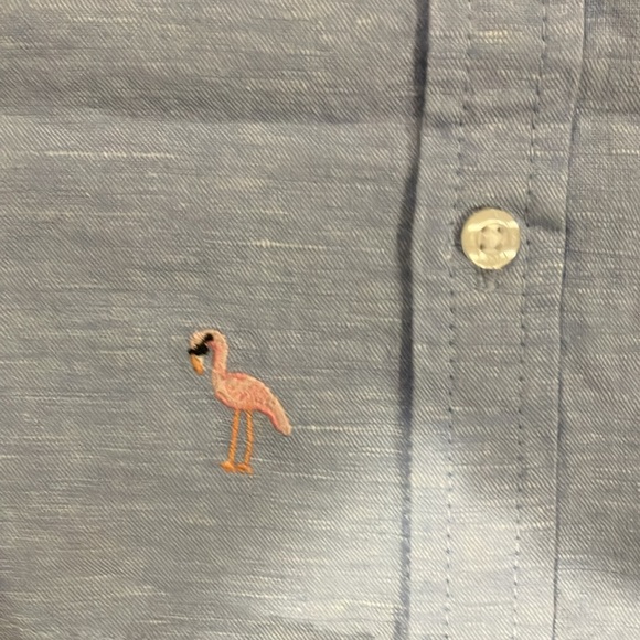 Embroidered Linen-Cotton Shirt - Picture 3 of 7